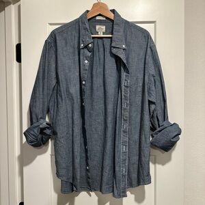 Men’s J Crew Denim Button Up